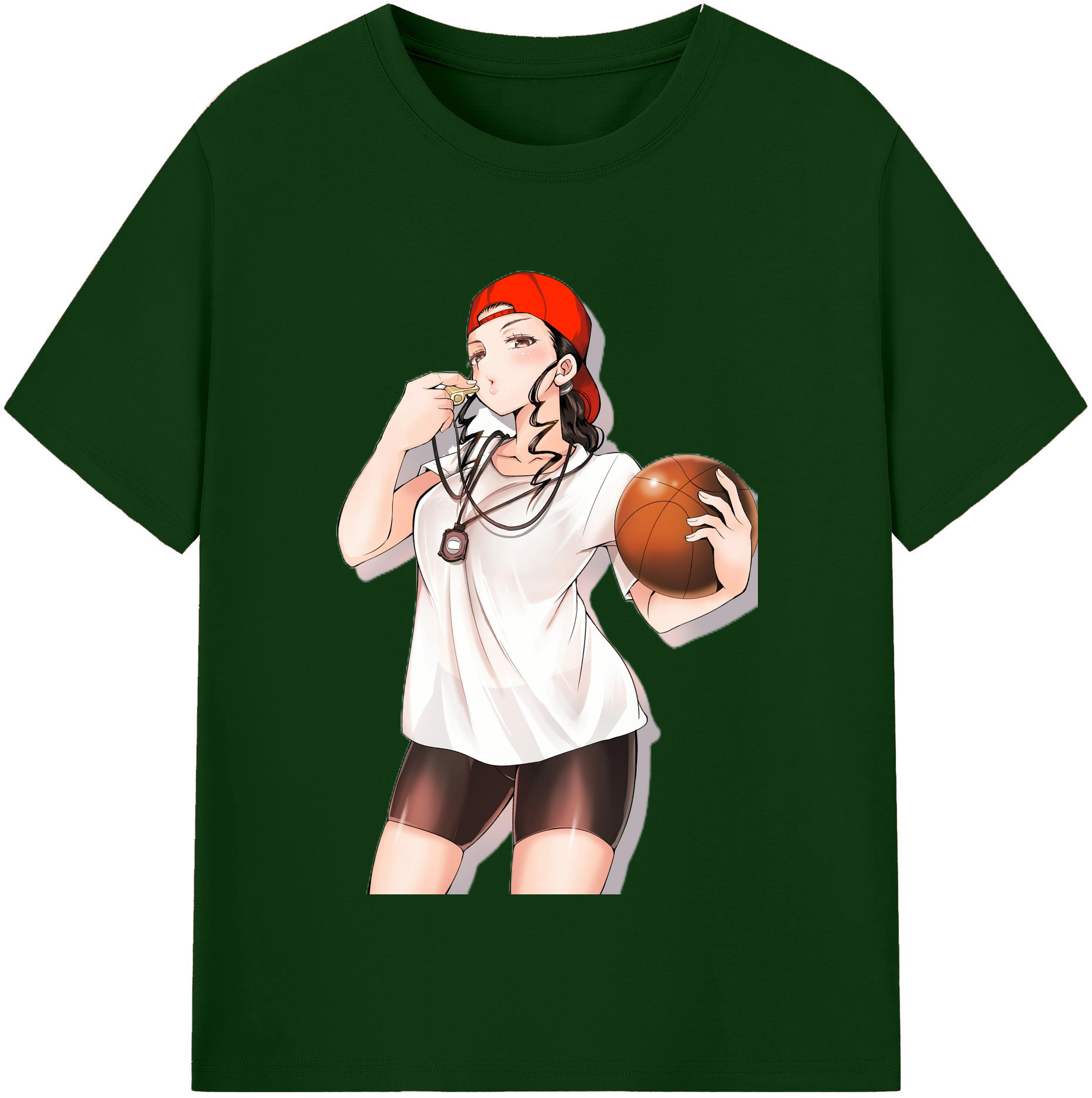 SLAM DUNK／スラムダンク 綿100％半袖Tシャツ（フロントプリント）